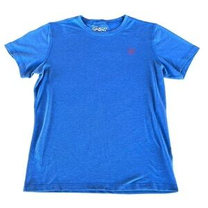 Marine Layer Weekend Sport Air Crew Lightweight T-Shirt Short Sleeve Small Blue